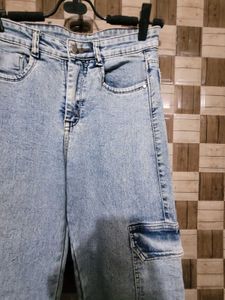 Straight Blue Jeans