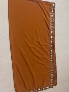 Boho Embroidered Brown Dress
