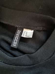 H&amp;M Black Two-Piece Set Large/ XL Size