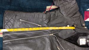 Black Leather Biker Jacket