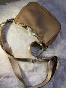 H&M Divided Satin Beige Shoulder Bag