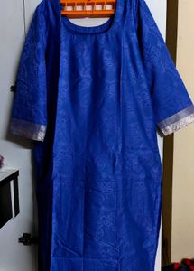 Mysore Silk Kurta With Dupatta -70% Off