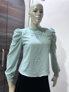 Elegant Puff Sleeve Top