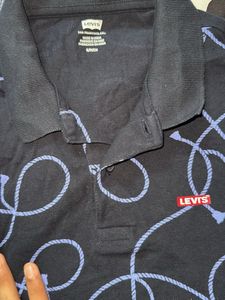 Levi&#39;s Patterned Polo Shirt