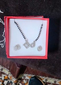 925 Sterling Manglsutra Silver Set 🔥🔥