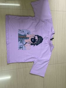 Lilac Graphic Tee