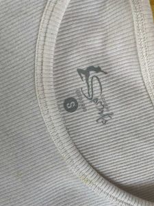White Baby Tee