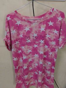 Pink Star Tee