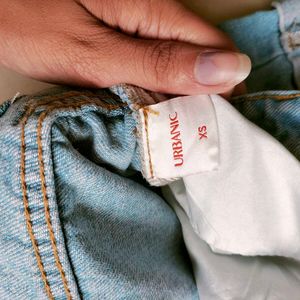 Denim Party Wear Shorts