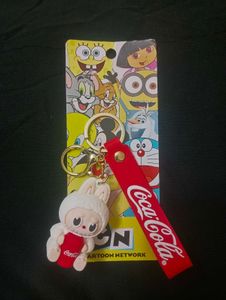 Labubu cocacola Keychain