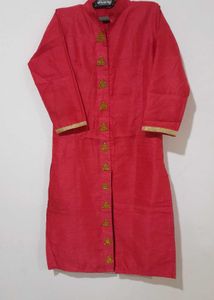 Elegant Red Kurta