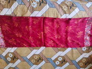 Elegant floral saree