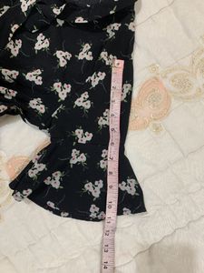 Cute Korean Floral Dress