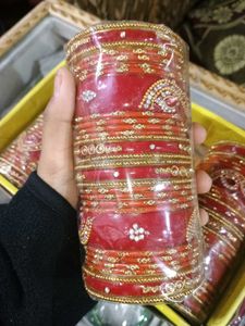 Bangles Churi And Kada Set