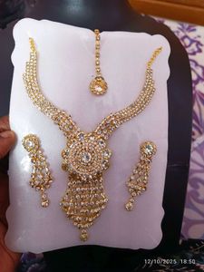 new diamond full stone Jewelry Set