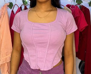 Lilac Corset Style Top