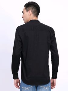 Trendy Black short kurta for boys