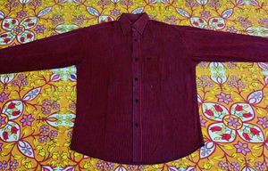 Striped Maroon Shirt