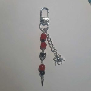 spider keychain or bag charm
