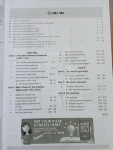 ICSE X Oswal History Question Bank