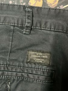 Black Straight Fit Pants