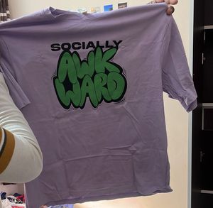 Socially Awkward Lavender Tee