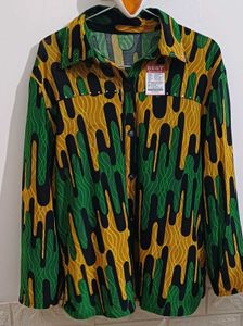 Patterned Men&#39;s Shirt
