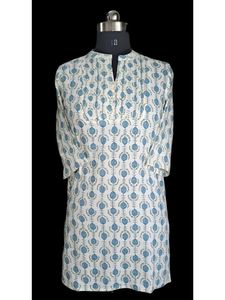 Brand New Short Kurti- Cream Colour