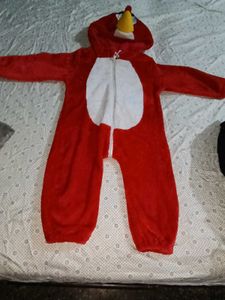 Cute Red Animal Onesie