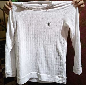 Long Sleeve White Top