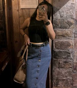 Denim Skirt For Womens
