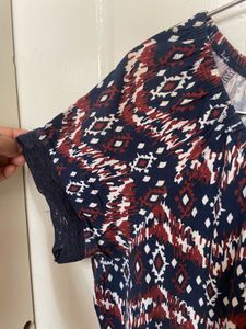 Max Fashion-Patterned Top