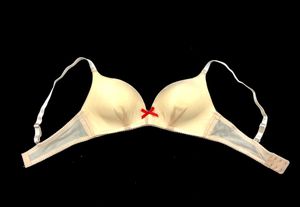 Cream Multipurpose Tshirt Adjustable Strap Bra