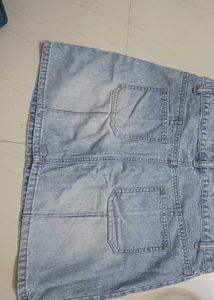 Light Blue Denim Skirt – Casual &amp; Stylish