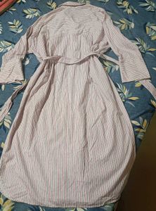 COTTON SHIRT DRESS
