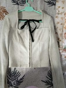 Laced top with Corset like hook