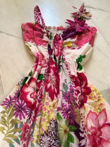 Floral Print Maxi Dress