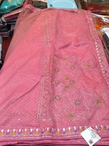 Bollywood Stylish Embroidered Saree