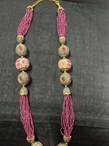 Statement Beaded Necklace