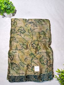 Elegant Floral Print Sarees