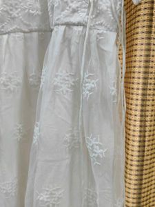 White Embroidered kurta