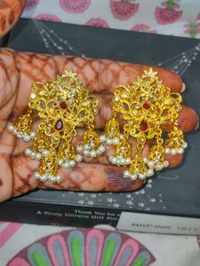 ZAVERI PEARLS EARRINGS