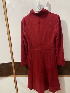 Red Trench Coat dress