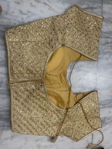 Golden Embellished Blouse