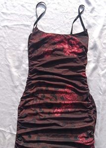 Brand New (Newme) Abstract Printed Maxi Dress