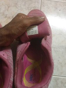 HRX Pink Running Shoes - Size 8