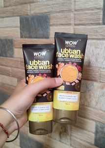 Combo Of Wow Ubtan Facewash
