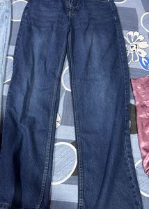 Wide Leg Denim Jeans