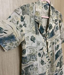 Vintage Floral Shirt – Retro Vibes
