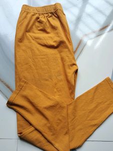 Ankle Length Yellow Leggings